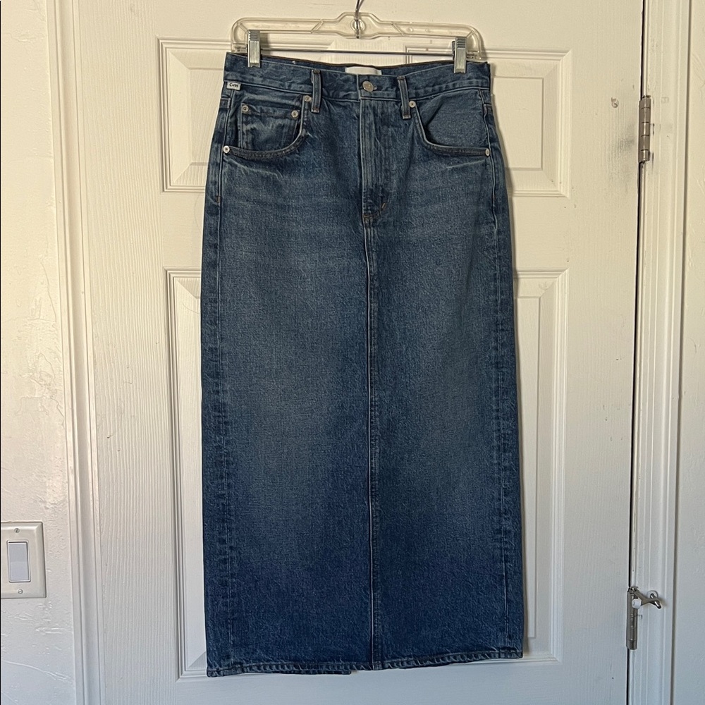 Citizens Of Humanity Peri Denim Maxi Skirt